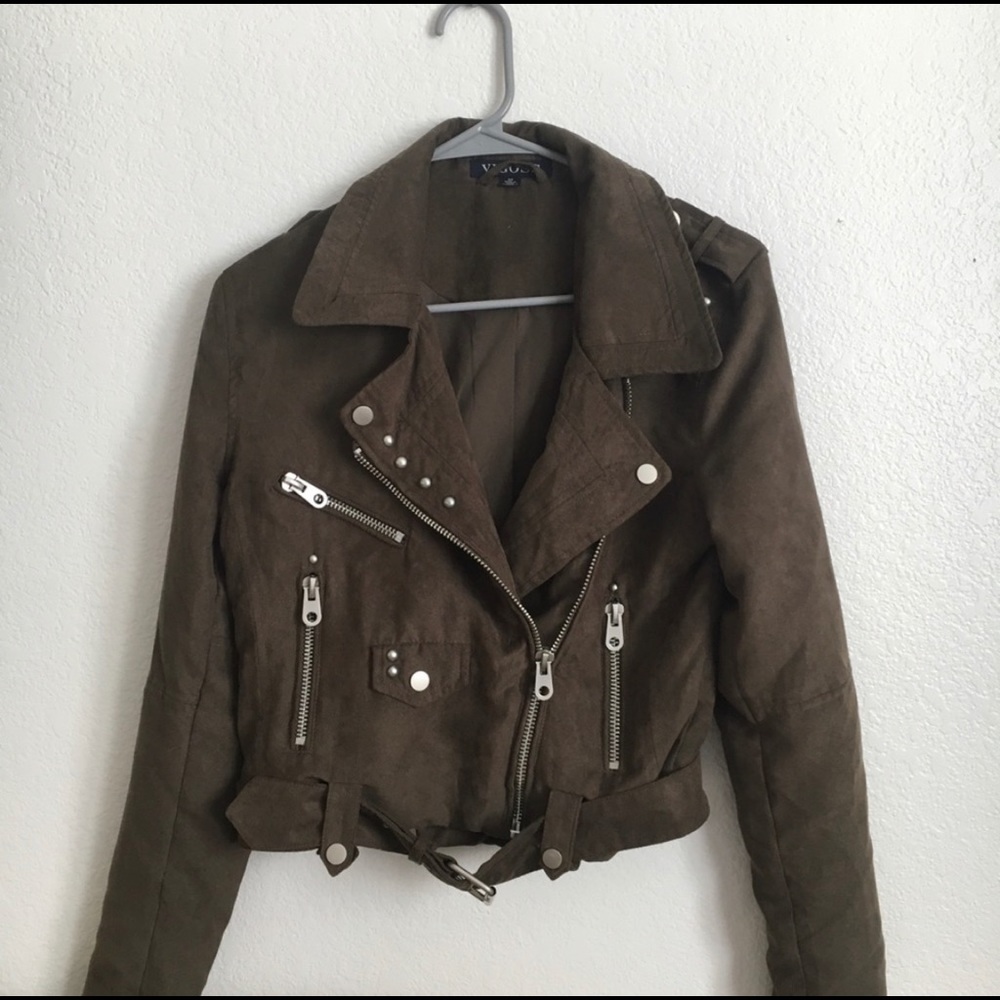 Vigoss Suede moto jacket